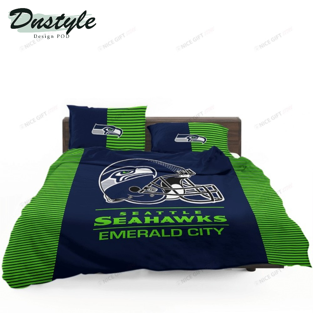 NFL Seattle Seahawks Emerald City Bedding Set