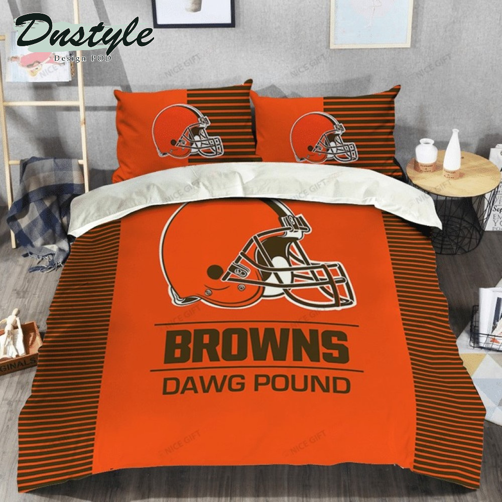 NFL Cleveland Browns Dawg Pound Bedding Set