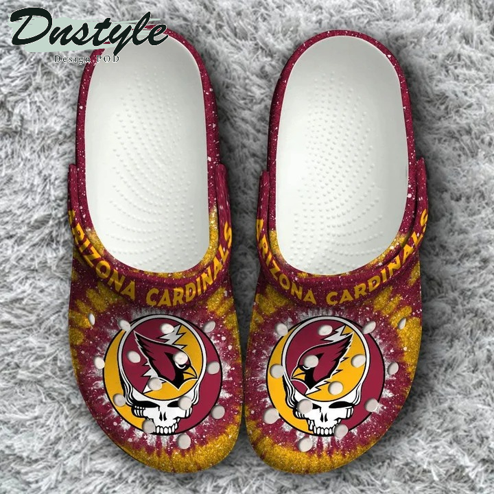 NFL Arizona Cardinals Skull Crocs Crocband Clog