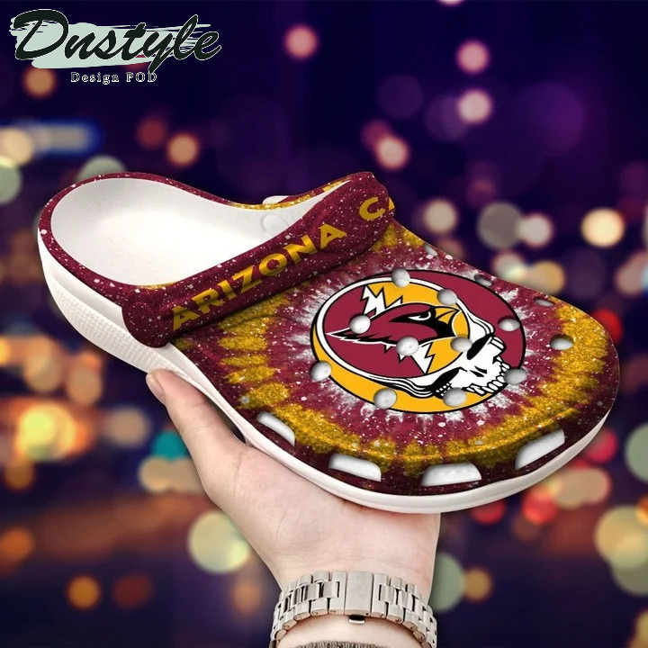 NFL Arizona Cardinals Skull Crocs Crocband Clog