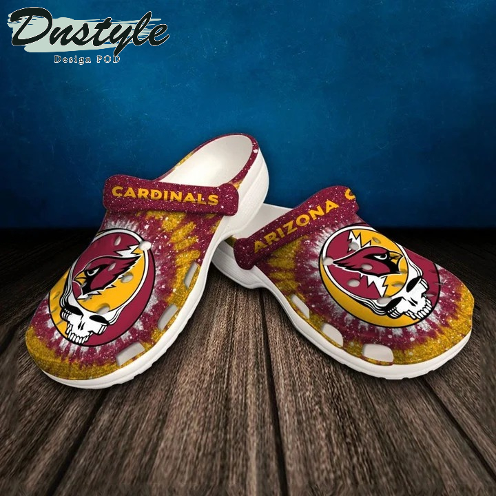 NFL Arizona Cardinals Skull Crocs Crocband Clog