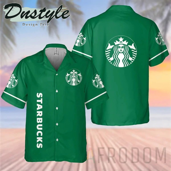 Starbucks Green Hawaii Shirt