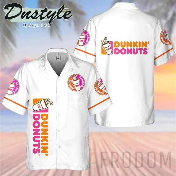 Dunkin’ Donuts White Hawaii Shirt