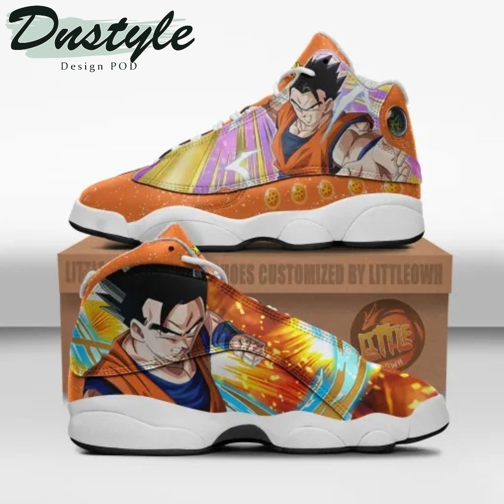 Gohan Dragon Ball Anime Air Jordan 13 Shoes Sneaker