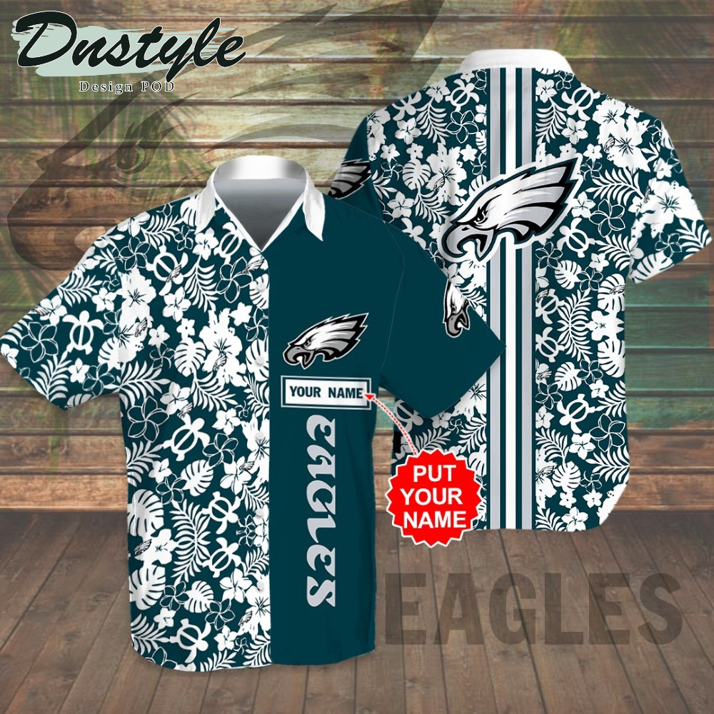 Personalized Philadelphia Eagles Hawaiian Shirt And Short