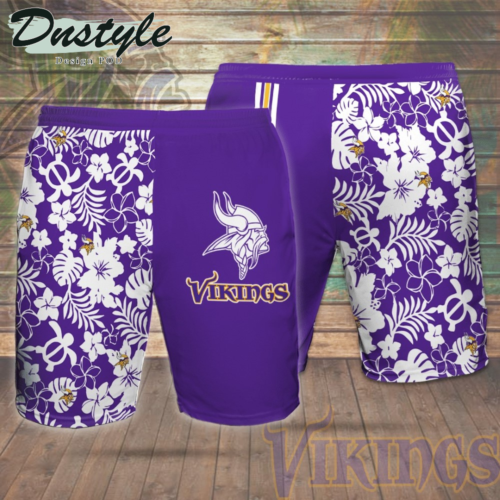 Personalized Minnesota Vikings Hawaiian Shirt And Short