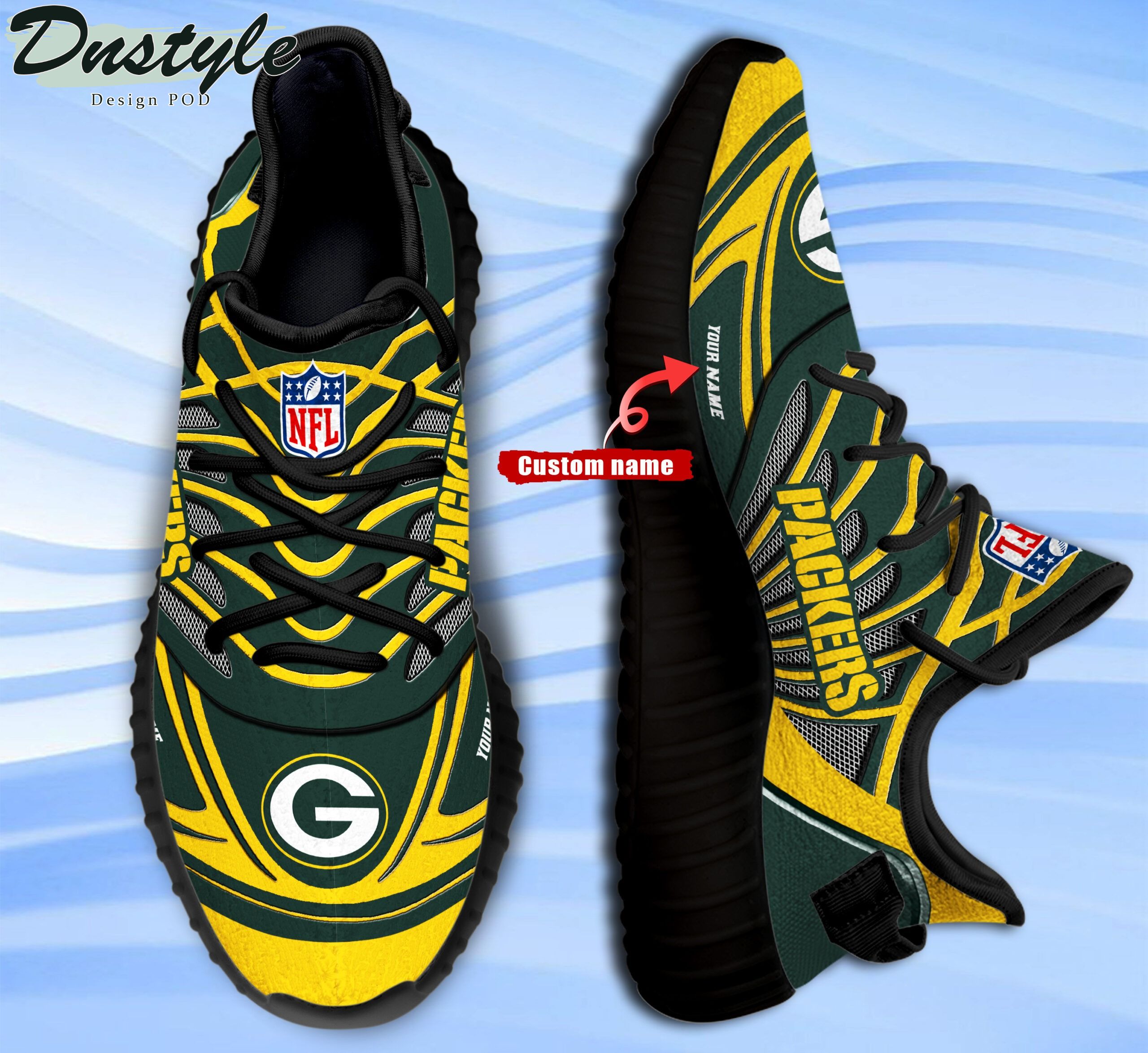 Green Bay Packers Personalized Yeezy Boost