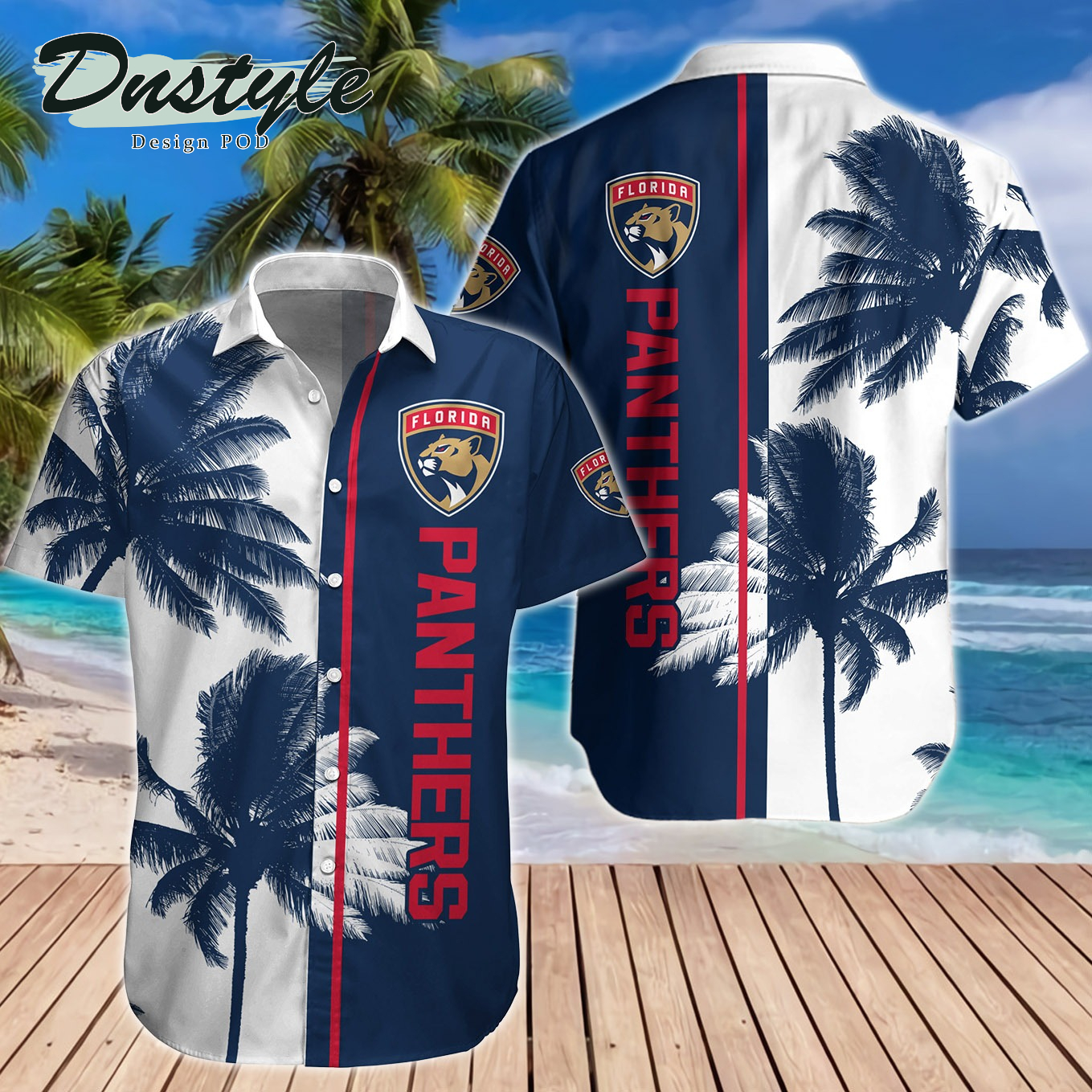 Florida Panthers Hawaiian Shirt And Short