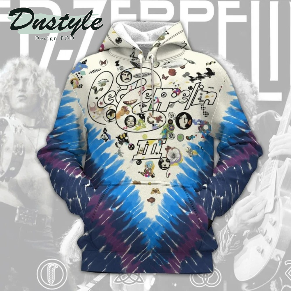 Led Zeppelin 3d all over printed hoodie