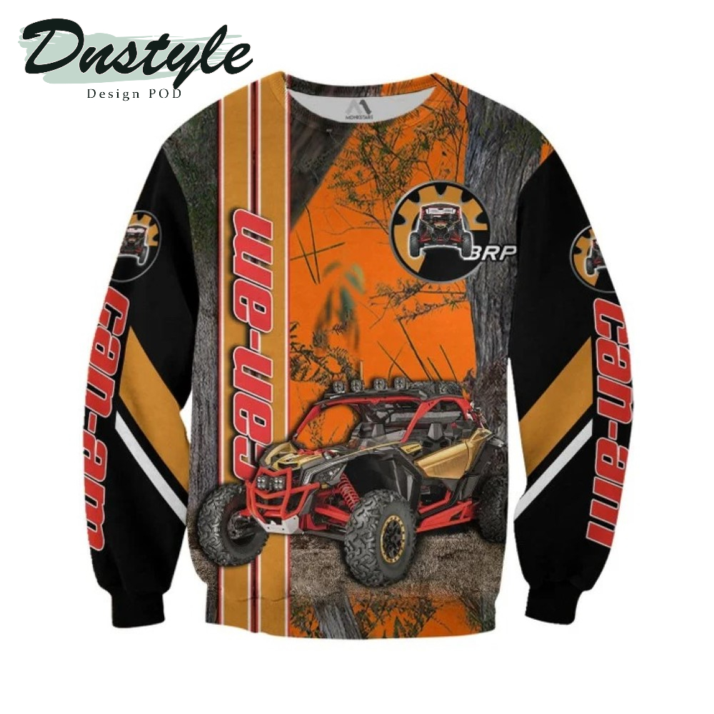 Can Am Off Road In Camo 3D All Over Printed Hoodie