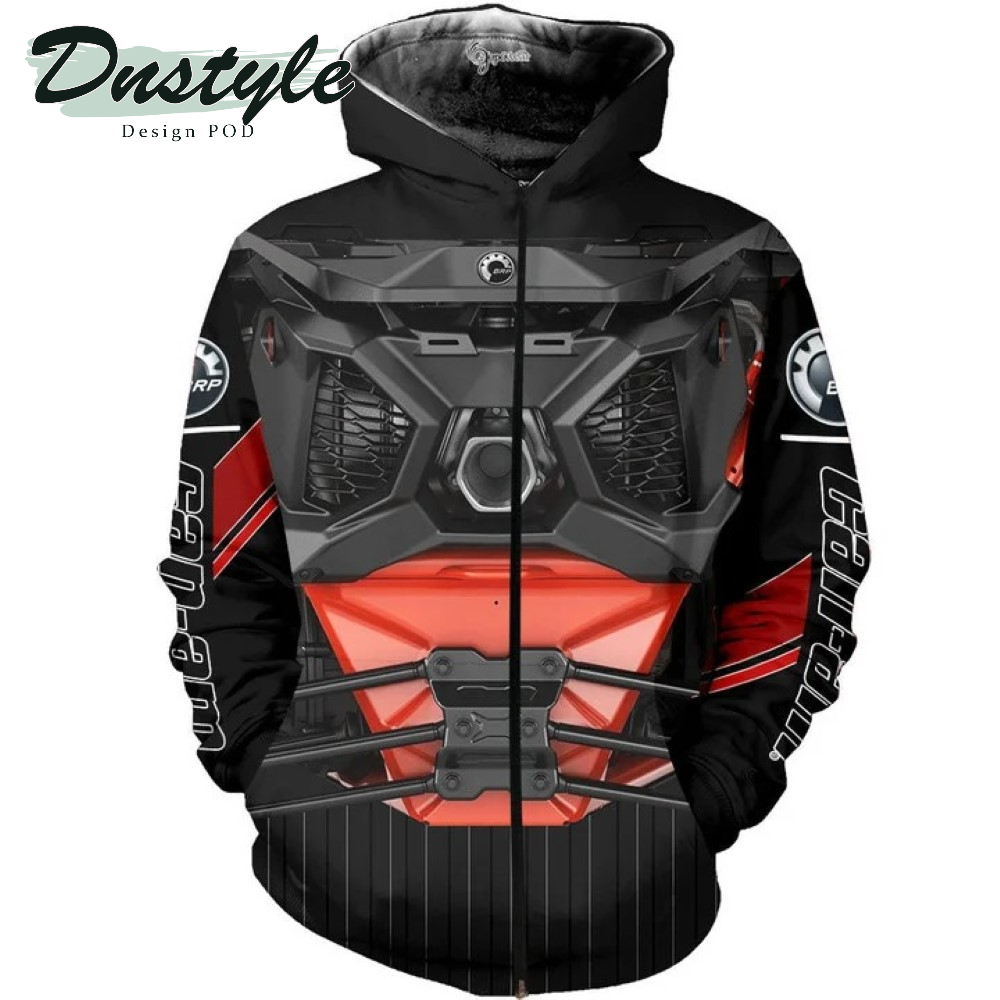 Can-Am Maverick X3 Lone Star 3D All Over Printe Hoodie