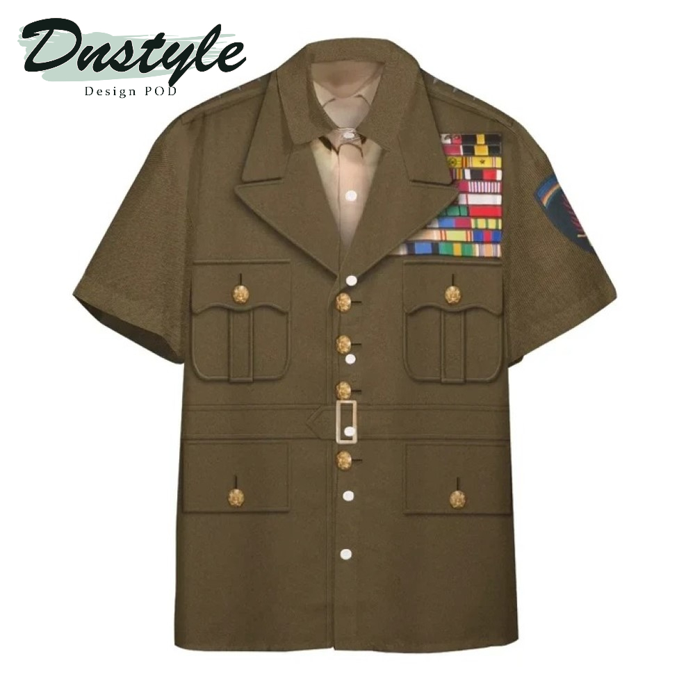 Dwight D. Eisenhower Custom Hawaiian Shirt