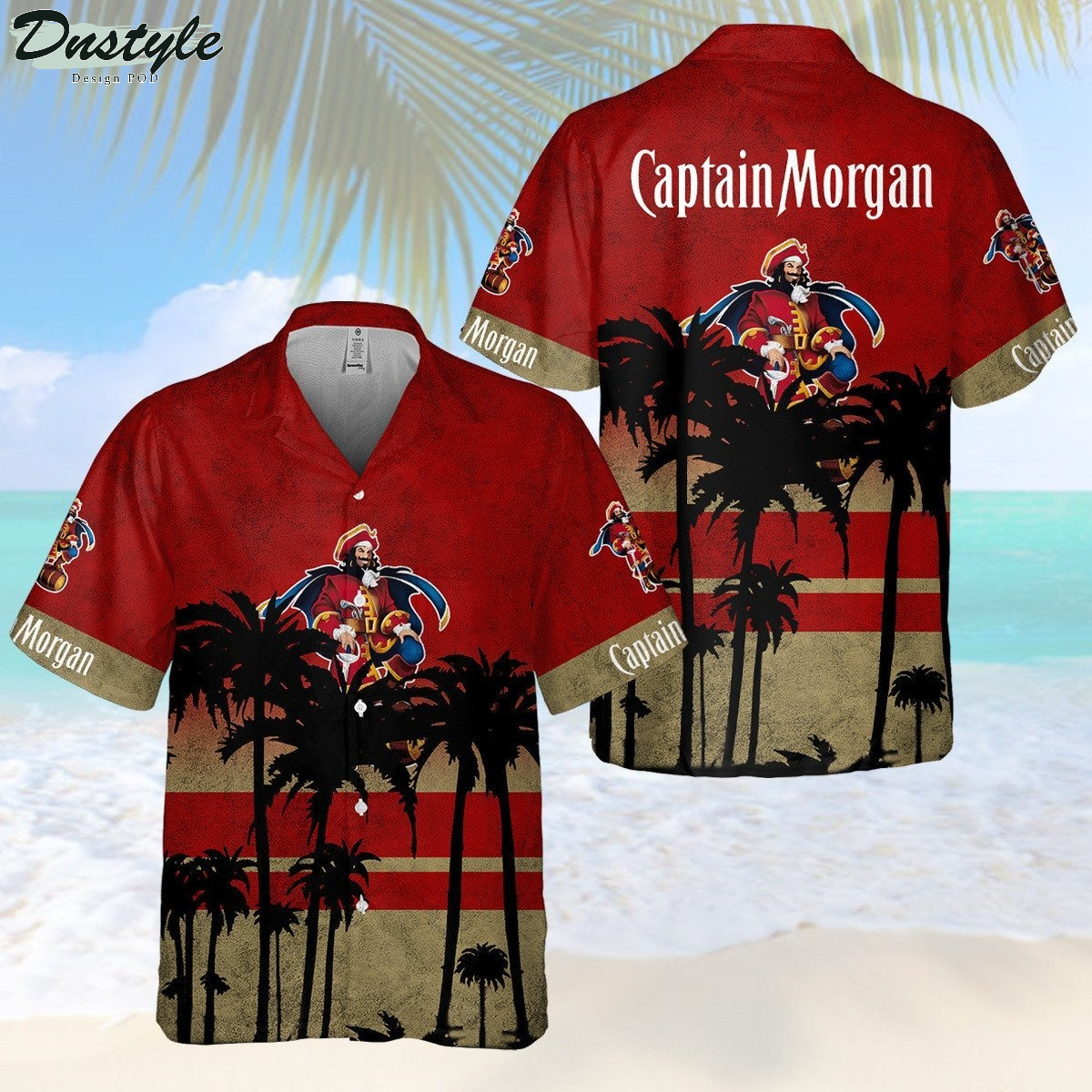 Summer Vibes Captain Morgan Hawaii Shirt