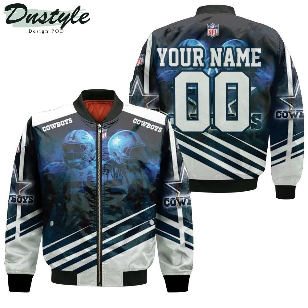 Leighton Vander Esch Jaylon Smith Dallas Cowboys NFL Personalized Bomber Jacket