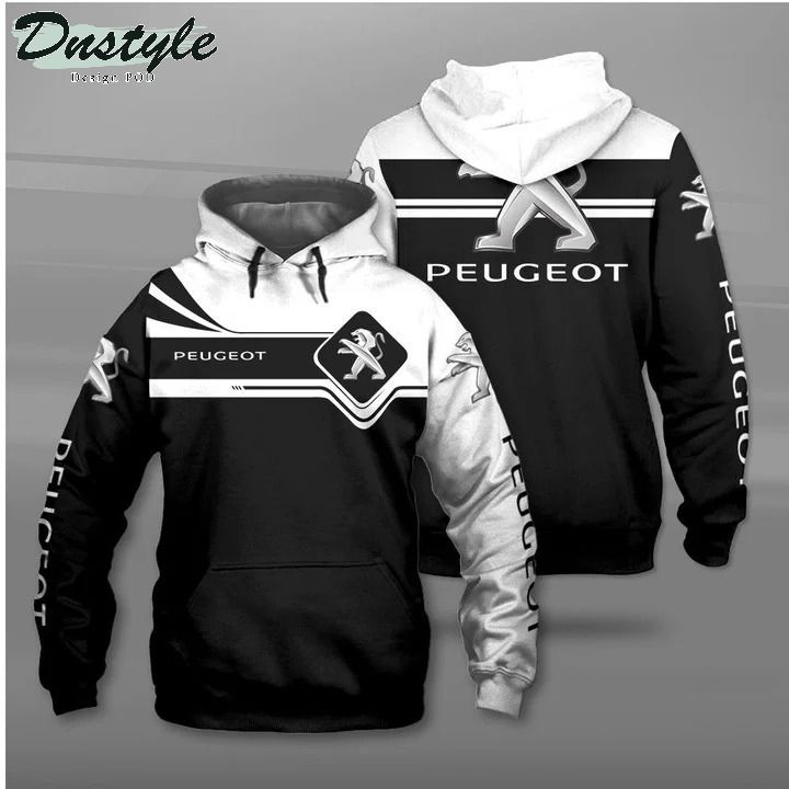 Peugeot 3d all over print hoodie