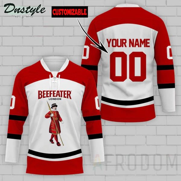 Beefeater Gin Personalized Hockey Jersey