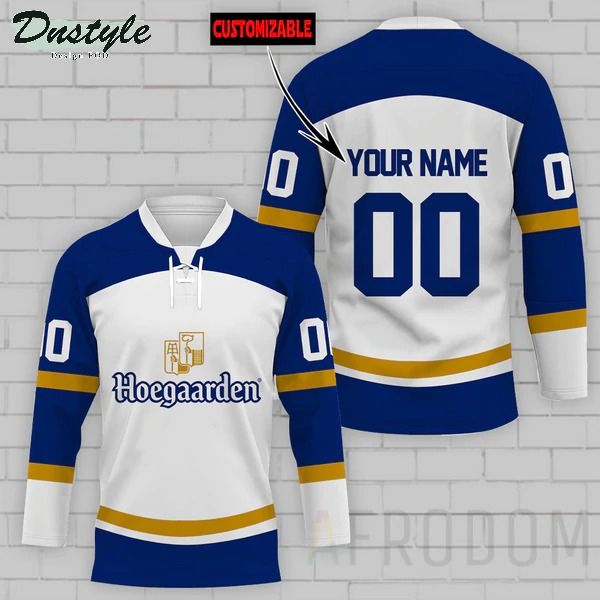 Hoegaarden Personalized Hockey Jersey