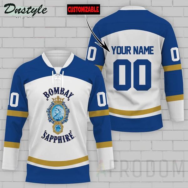 Bombay Sapphire Personalized Hockey Jersey