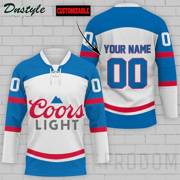 Coors Light Personalized Hockey Jersey