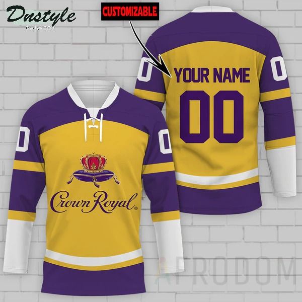 Crown Royal Personalized Hockey Jersey