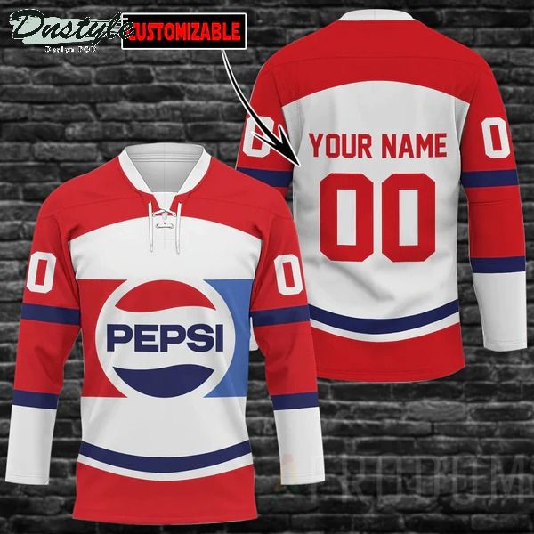 Pepsi Personalized Hockey Jersey