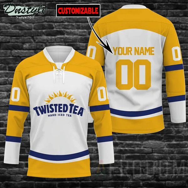 Twisted Tea Personalized Hockey Jersey