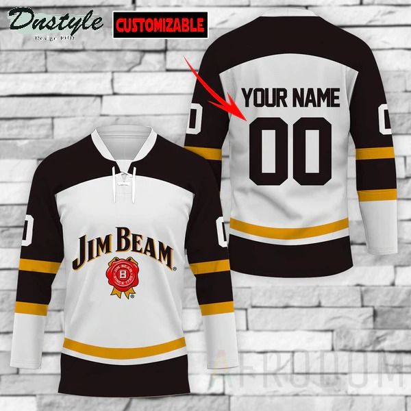 Jim Beam Personalized Hockey Jersey