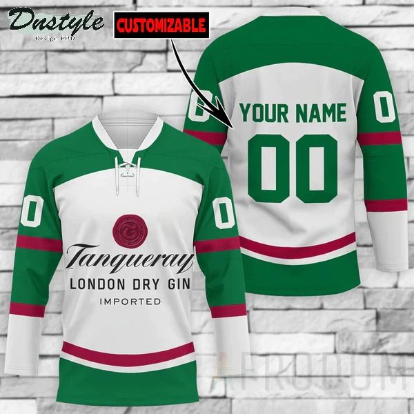 Tanqueray Personalized Hockey Jersey