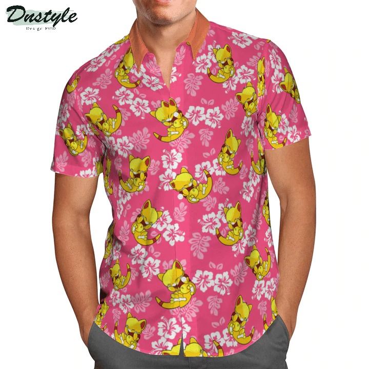 Pokemon Abra Summer Hawaiian Shirt