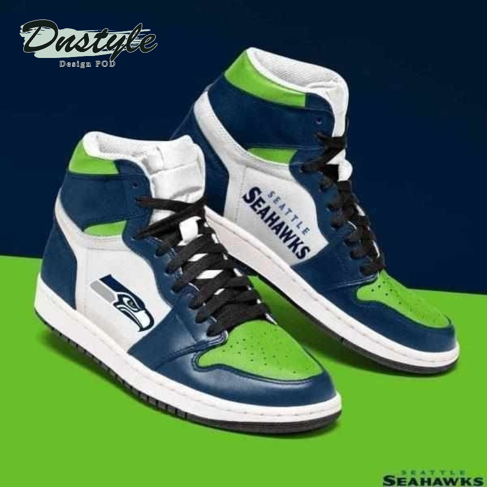 Seattle Seahawks Nfl 05 High Air Jordan 1 Shoes Sneaker