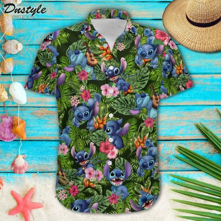 Lilo And Stitch Custom Tropical Hawaiian Shirt