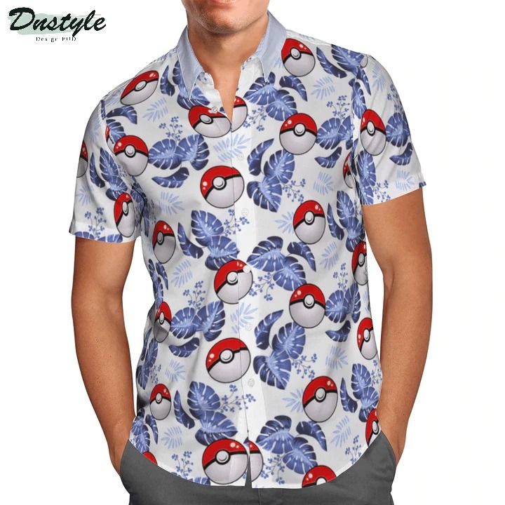 Pokemon Ball Summer Hawaiian Shirt