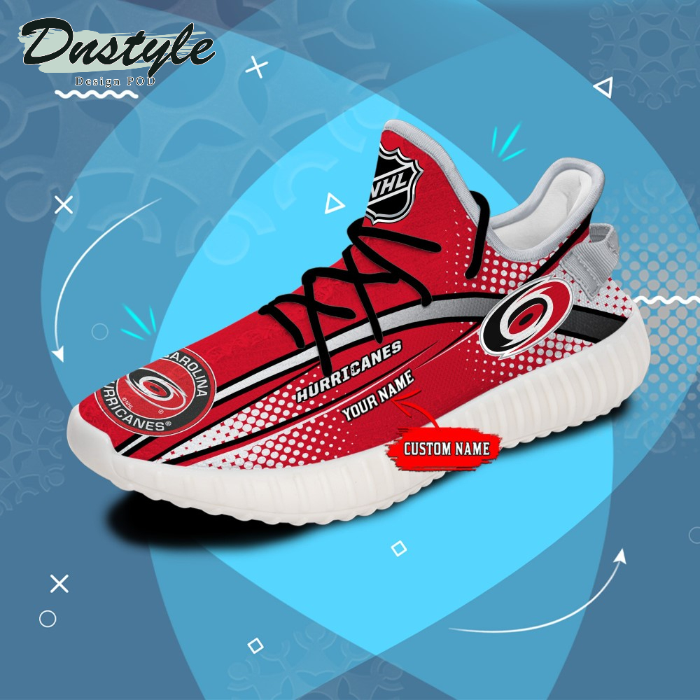 Carolina Hurricanes Personalized Yeezy Boots Sneakers