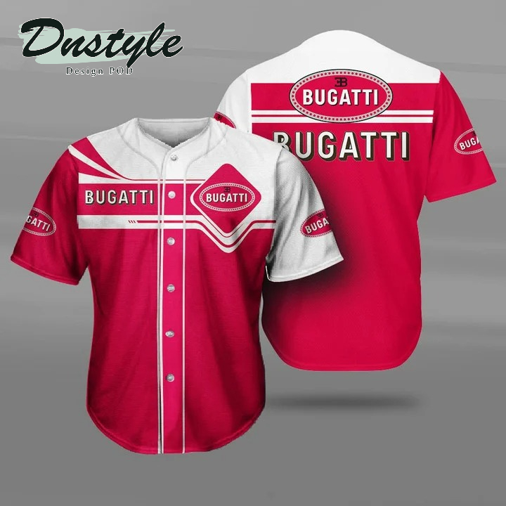 Bugatti 3d Baseball Jersey