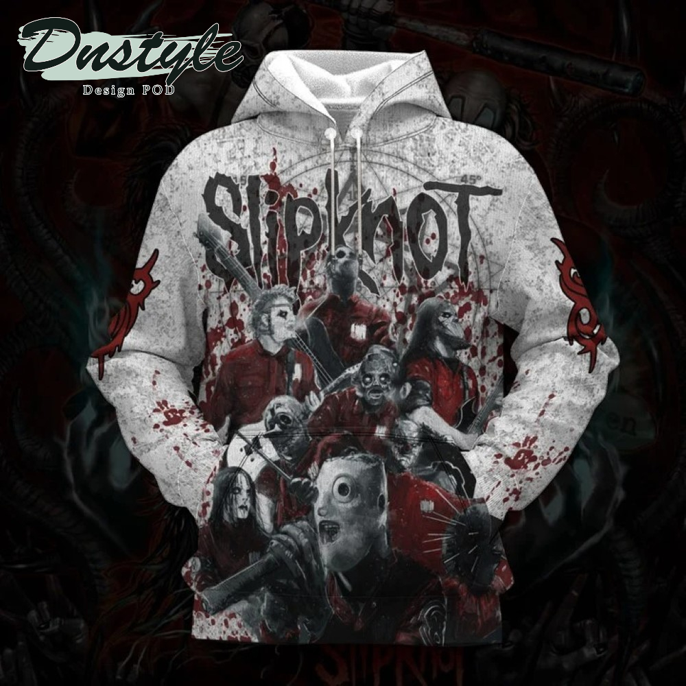 Slipknot We're All Maggots In The End 3d all over printed hoodie