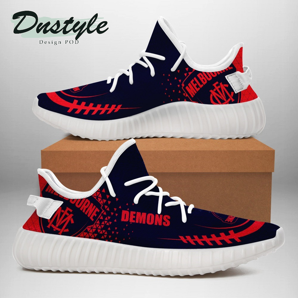 Melbourne Demons AFL Yeezy Shoes Sneakers