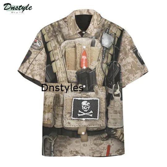 US Navy Seal Team Six Hawaiian Shirt