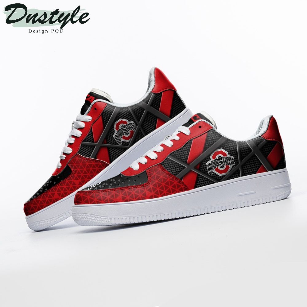 Ohio State Buckeyes NCAA Air Force 1 Shoes Sneaker