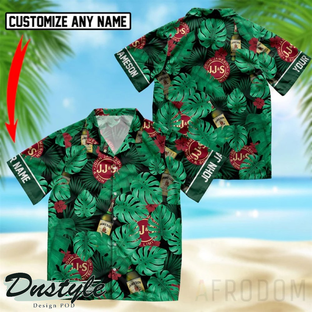 Personalized Tropical Jameson Hawaiian Shirt And Short