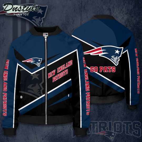 New England Patriots Football Team Bomber Jacket