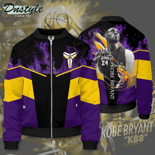 Kobe Bryant Lakers 24 Bomber Jacket - DNstyles