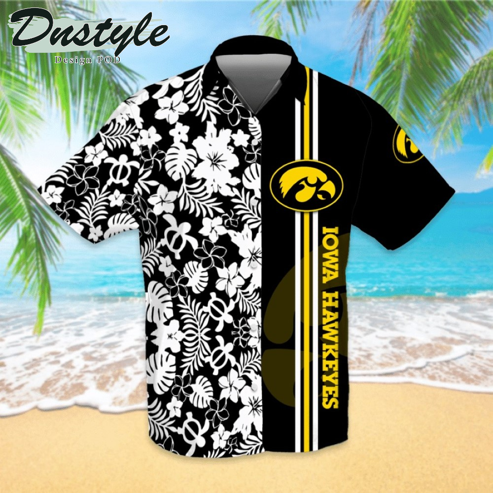 Iowa Hawkeyes Hawaiian Shirt And Short