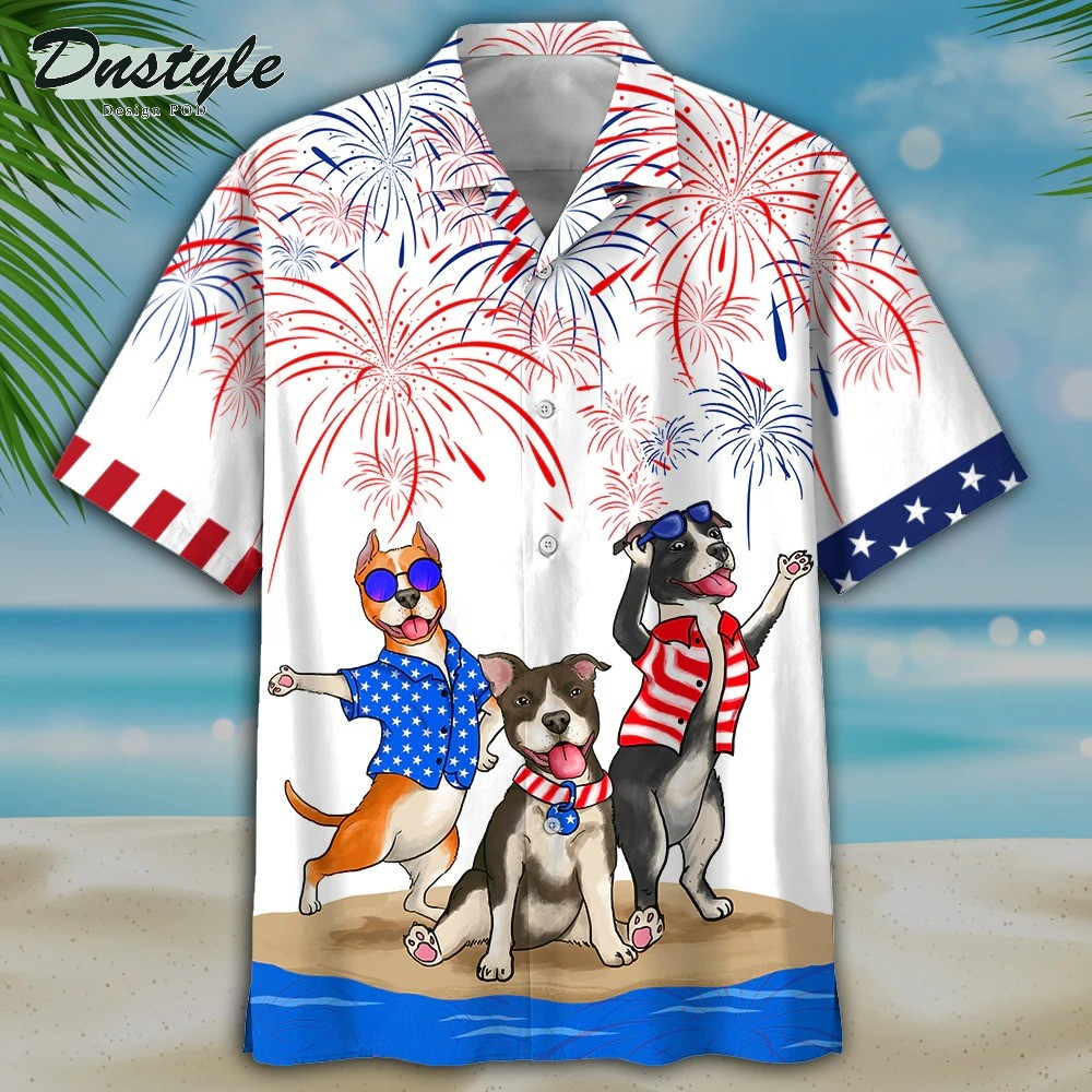 American Staffordshire Terrier Hawaiian Shirt
