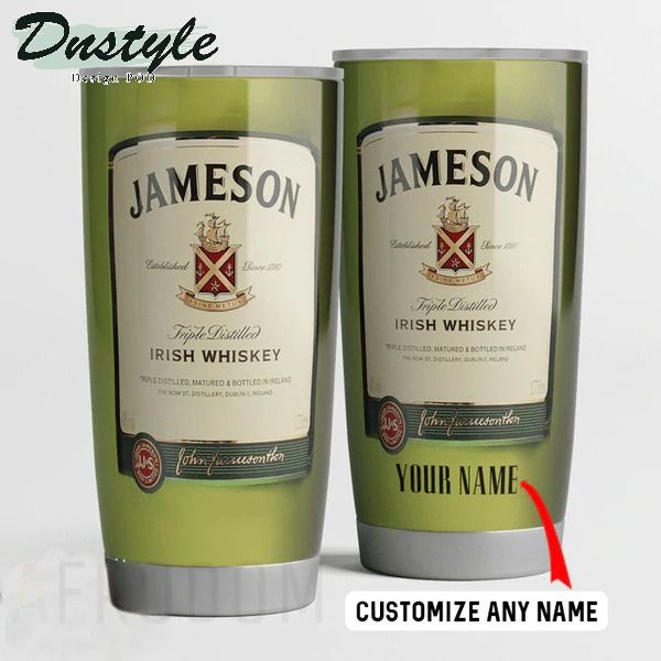Basic Jameson Whiskey Personalized Tumbler