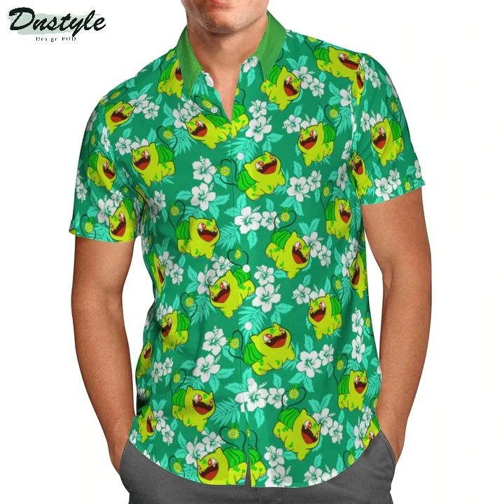 Pokemon Bulbasaur Hawaiian Shirt