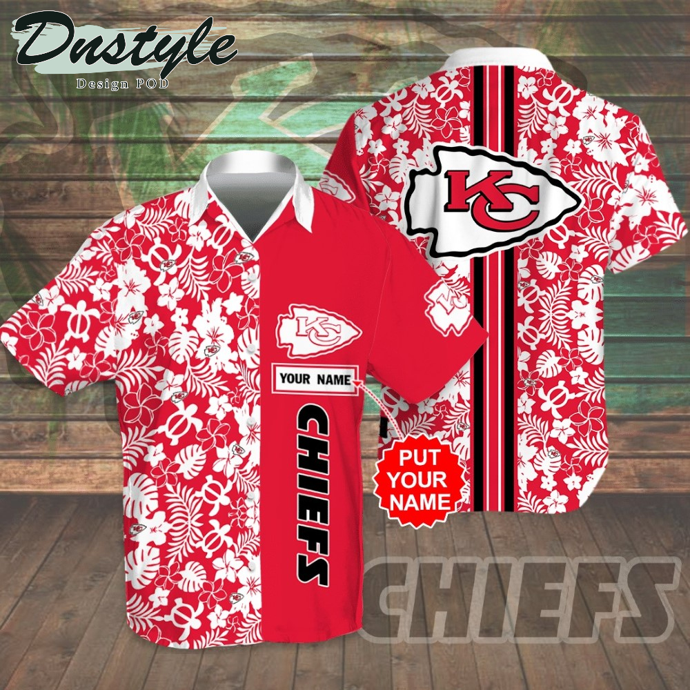 Personalized Kansas City Chiefs Hawaiian Shirt And Short