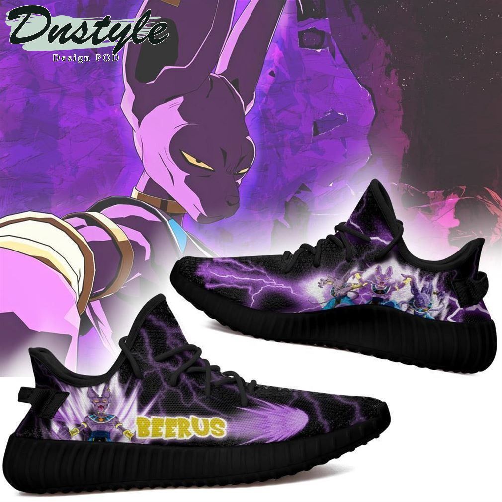 Beerus Sama Dragon Ball Z Anime Yeezy Shoes Sneakers
