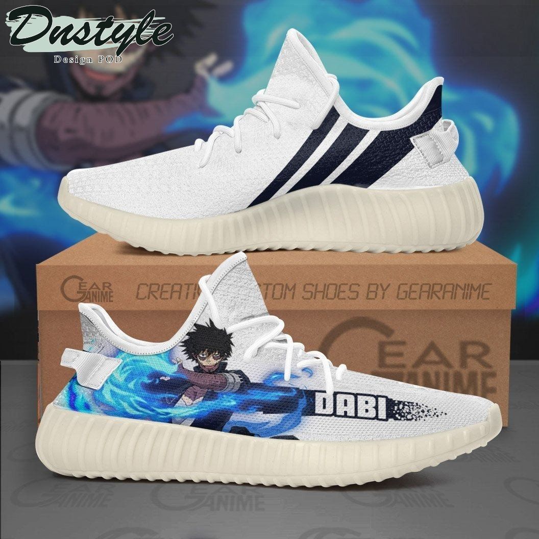 Dabi Shoes My Hero Academia Anime Yeezy Shoes Sneakers