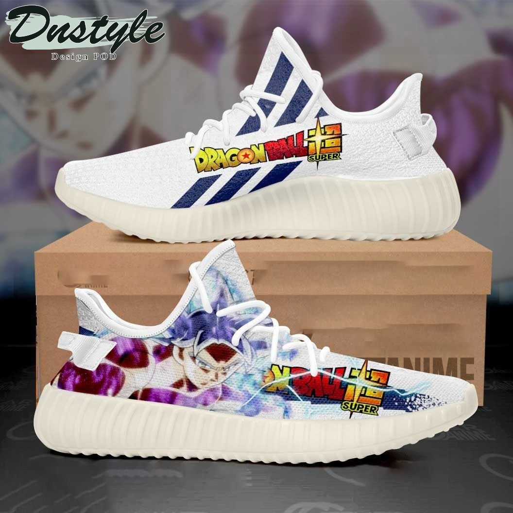 Goku Ultra Instinct Dragon Ball Anime Yeezy Shoes Sneakers
