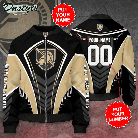 Personalized Army Black Knights Football Team Bomber Jacket